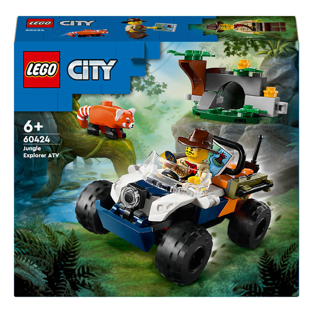 Lego Jungle Explorer ATV Red Panda Mission 60424